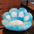 Tie-Dye Paw Gamer Chair Cushion Discount