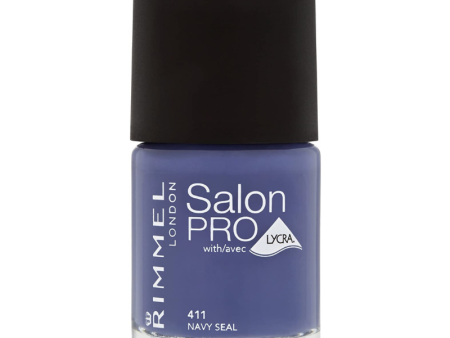 Rimmel London Salon Pro Lycra Nail Polish 411 Navy Seal Discount