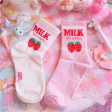 Strawberry Milk Socks Discount