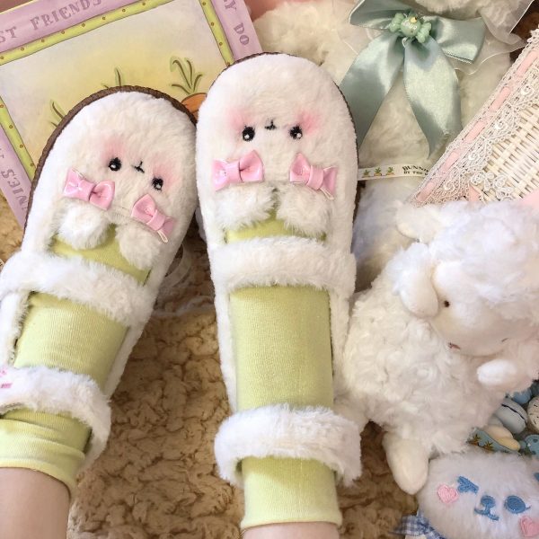 Fuzzy Bear Mary Janes Fashion