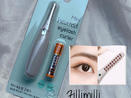 ★Fillimilli★ Mini Heater Eyelash Curler Online Sale