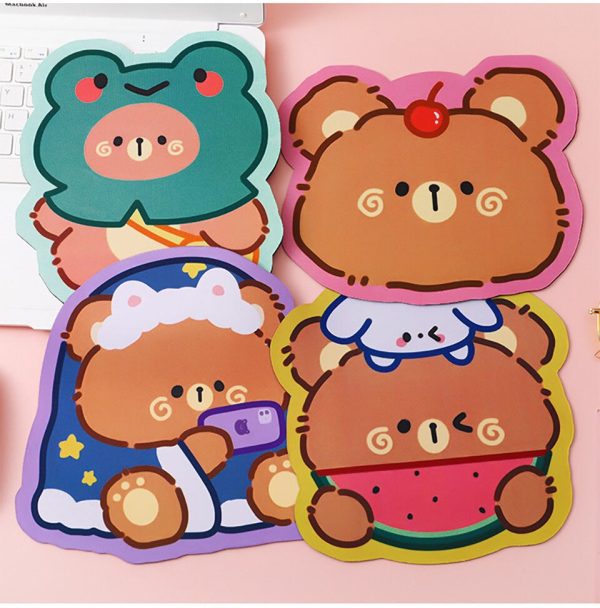 Happy Bear Small Mouse Pads For Discount