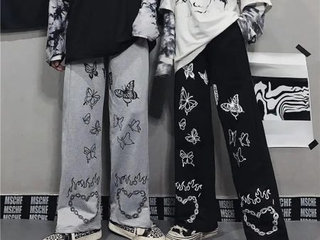 Butterfly Baddie Baggy Pants Online Hot Sale