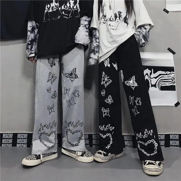 Butterfly Baddie Baggy Pants Online Hot Sale