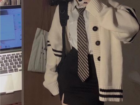 Oversized Academia Knit Cardigan Sale