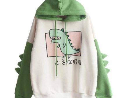 Sweet Japanese Dino Hoodie For Sale