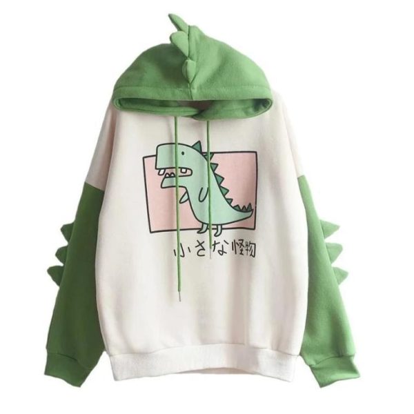 Sweet Japanese Dino Hoodie For Sale