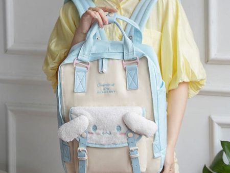 Cuddly Blue Cinna Backpack For Cheap