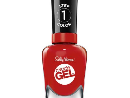 Sally Hansen Miracle Gel Nail Polish 402 Red Between The Lines Online Hot Sale