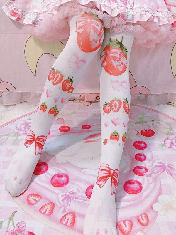 Strawberry Babe Stockings Online Sale