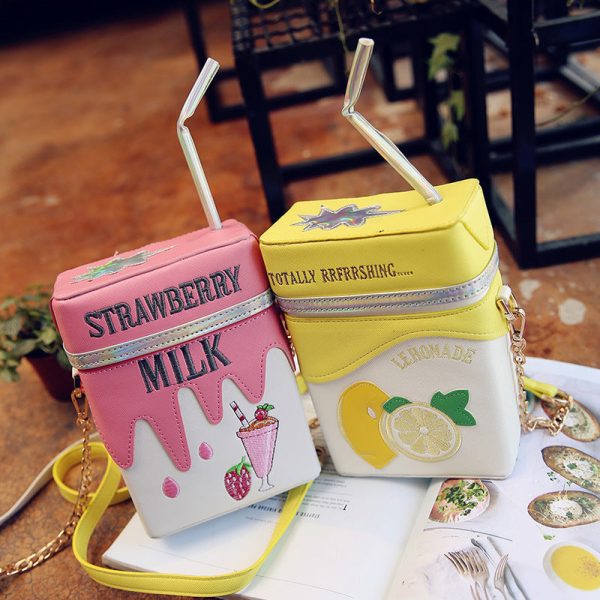 Strawberry Milk Handbag on Sale