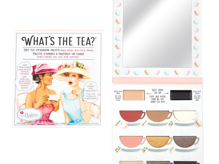 The Balm What s The Tea Hot Tea Eyeshadow Palette For Discount