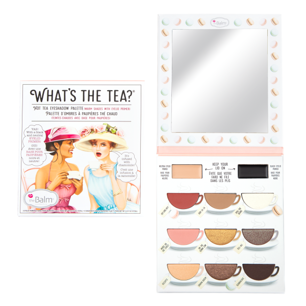 The Balm What s The Tea Hot Tea Eyeshadow Palette For Discount