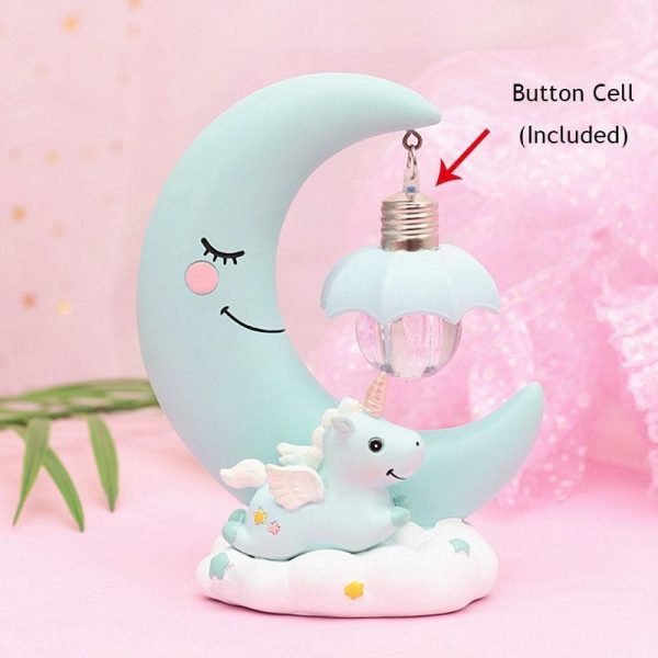 Unicorn Moon Night Light Hot on Sale