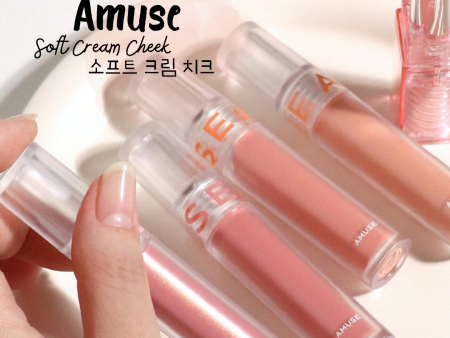 ★Amuse★ Soft Cream Cheek on Sale