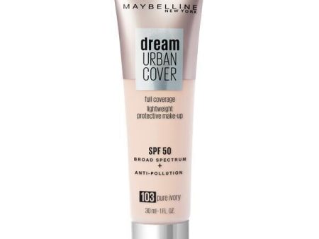 Maybelline Dream Urban Cover Foundation 103 Pure Ivory Hot on Sale