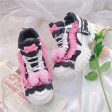 Black & Pink Baby Doll Sneakers Online Sale