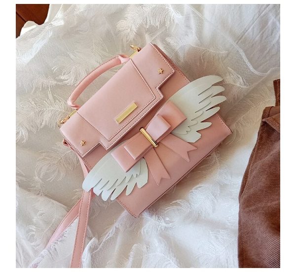 Pink Angel Wing Handbag Online Hot Sale