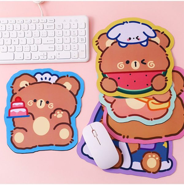 Happy Bear Small Mouse Pads For Discount