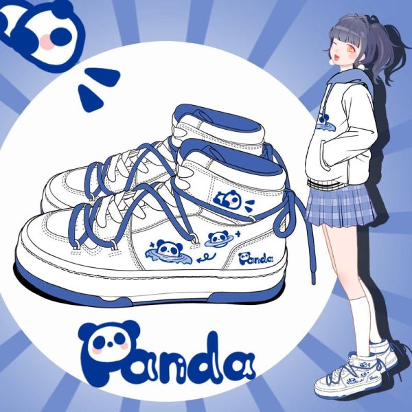 Poolside Panda Casual Sneakers Sale