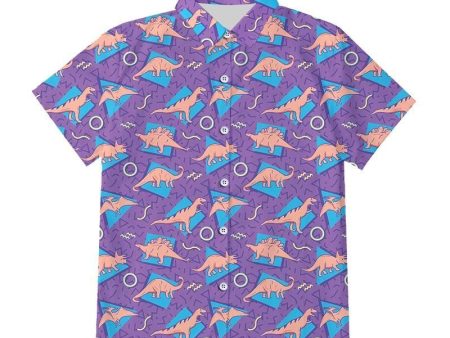 Button Up Dino Tee Online Hot Sale