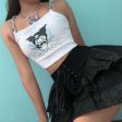 Dark Baby Kuromi Crop Top For Cheap