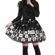 Checkered Chess Skirt Hot on Sale