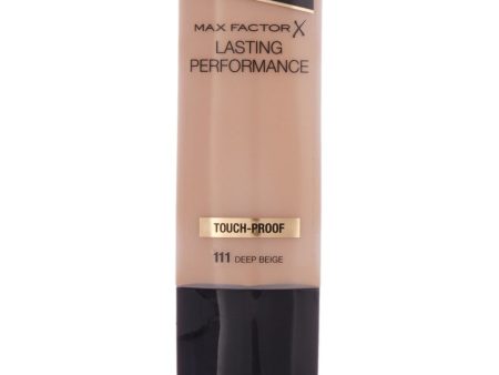 Max Factor Facefinity Lasting Performance Liquid Foundation 111 Deep Beige Supply