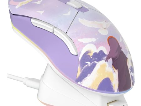 Lavender Skies Wireless Gaming Mouse Online now