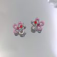 Pink Princess Dangle Earrings For Sale