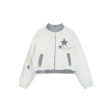 Fuzzy Star Zip Up Jacket Sale