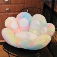 Tie-Dye Paw Gamer Chair Cushion Discount