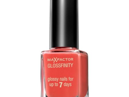 Max Factor Glossfinity Nail Polish 75 Flushed Rose Hot on Sale