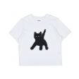 ★Aeae★ Flashed Cats Eye Crop T-shirt (4colors) Online Sale