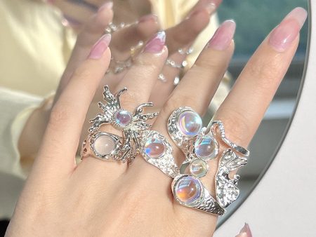 Opal Alien Rings on Sale