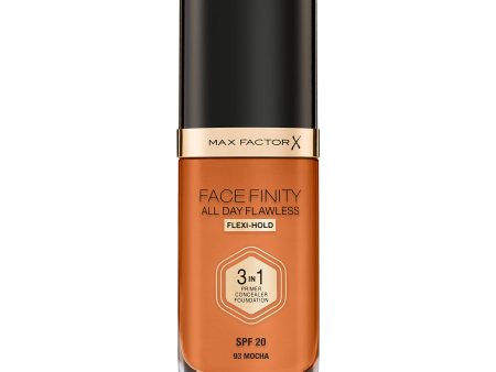 Max Factor Facefinity All Day Flawless 3 IN 1 Foundation 93 Mocha Online