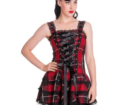 Tartan Pinup Dress For Discount