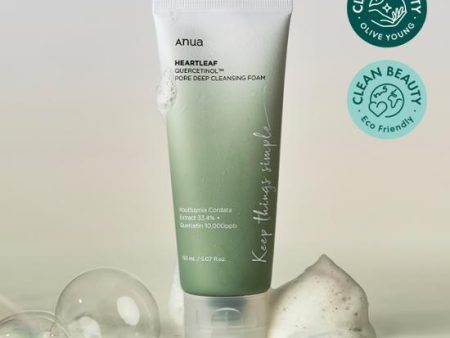 ★Anua★ Heartleaf Quercetinol Pore Deep Cleansing Foam Hot on Sale