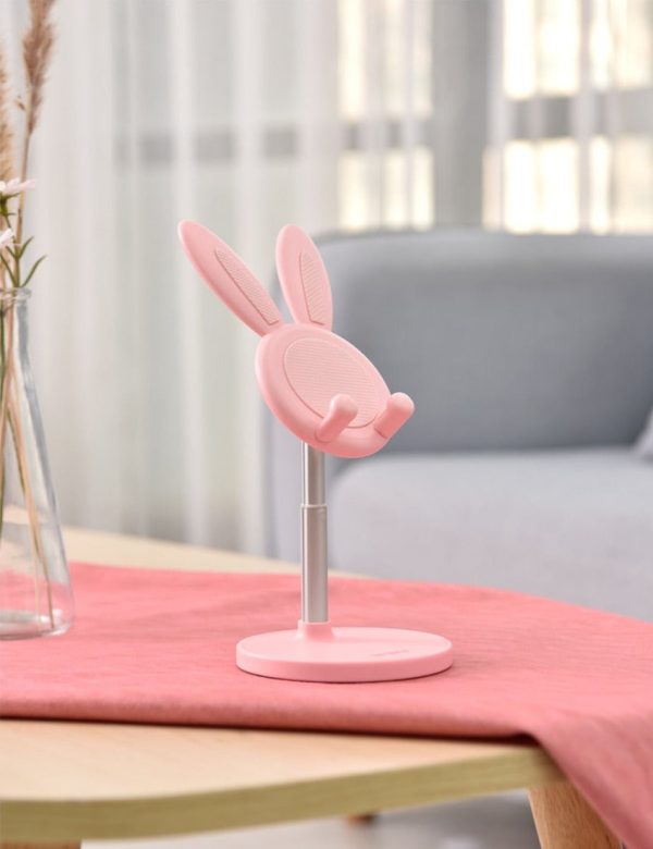 Pink Bunny Telescopic Phone Stand Supply