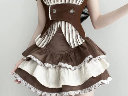 Steampunk Maiden Dress Hot on Sale