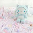 Blue Puppy Plush & Blanket Set Hot on Sale