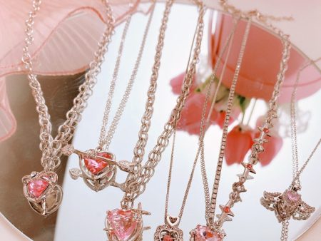 Lovecore Heart Necklaces on Sale