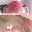 Two Tone Pink Cosplay Wig Fashion