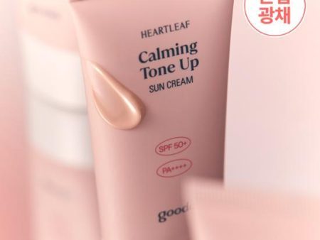 [1+1] ★Goodal★ Heartleaf Calming Tone Up Suncream Online Sale