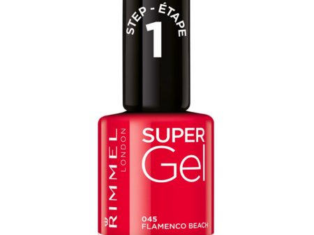 Rimmel London Super Gel Nail Polish 045 Flamenco Beach Discount