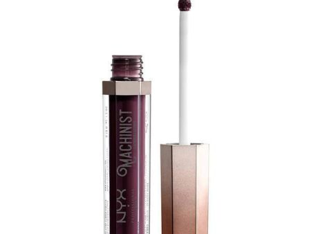 NYX Machinist Lip Lacquer Glossy Wine 01 Grind Supply