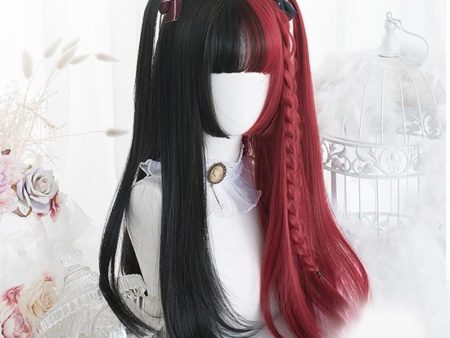 Black & Red Wig Online