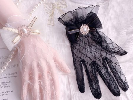 Victorian Lace Gloves For Discount