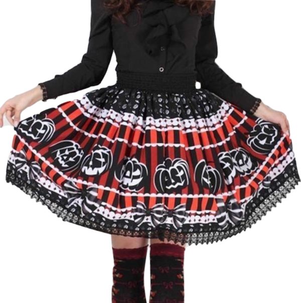 Jack-O-Lantern Skirt Online Hot Sale