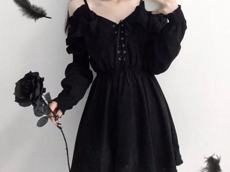 Slouchy Goth Dress on Sale